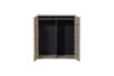 Miniature Armoire Double 110x100 cm Pin Dakargrau DAILY 5