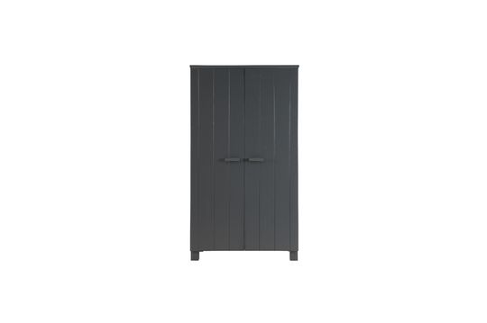 Armoire en bois anthracite Dennis