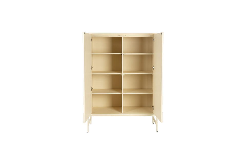 Armoire en bois beige Faces - 10