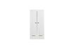 Miniature Armoire en bois blanc Connect 1