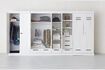 Miniature Armoire en bois blanc Connect 3
