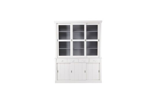 Armoire en bois blanc Lagos