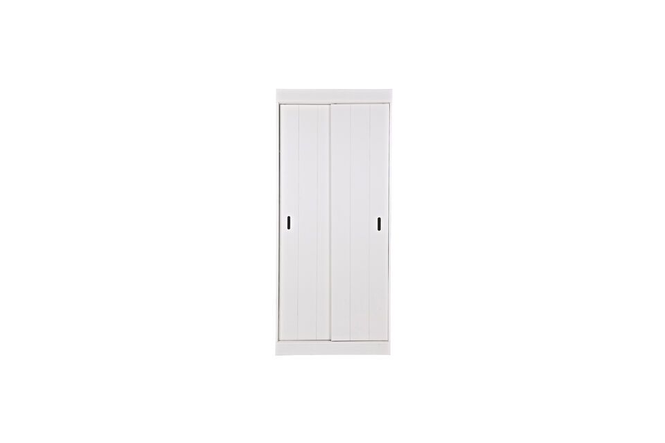 Armoire en bois blanc Row Woood