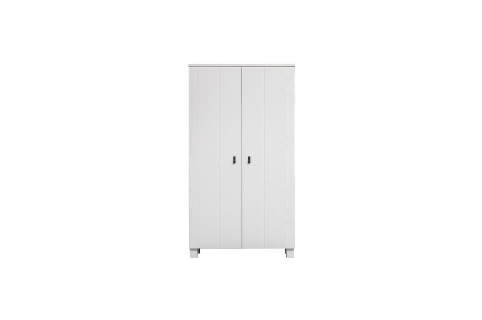 Armoire en bois blanc Ties Woood