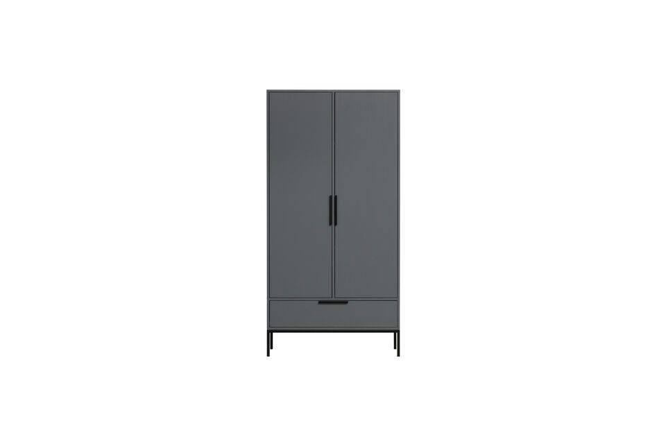 Armoire en bois gris Adam Woood