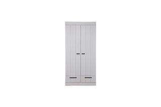 Armoire en bois gris Connect