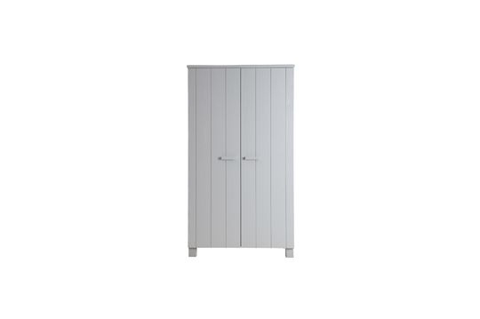 Armoire en bois gris Dennis Détouré