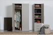 Miniature Armoire en bois gris Rens 3