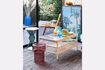 Miniature Armoire en bois multicolore Calypso 7