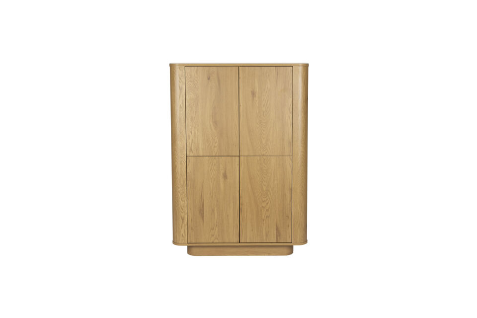 Armoire en bois naturel Almira White Label