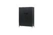 Miniature Armoire en bois noir Bruut 3