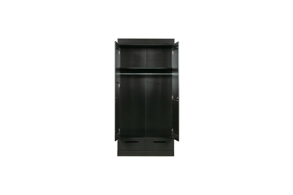 Armoire en bois noir Connect - 6