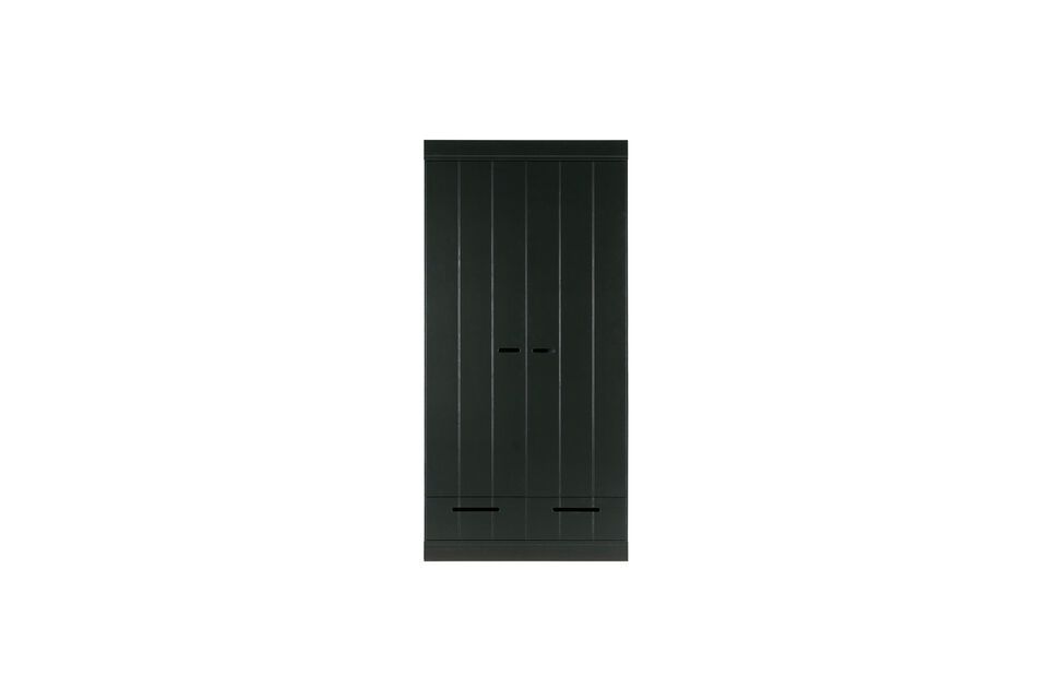 Armoire en bois noir Connect Woood