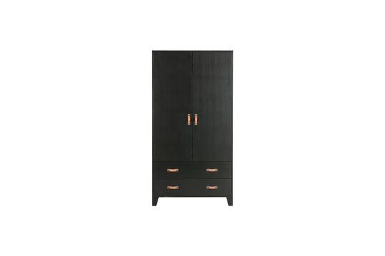 Armoire en bois noir Dian Détouré