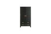 Miniature Armoire en bois noir Dian 1