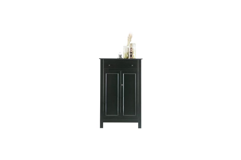 Armoire en bois noir Eva - 6