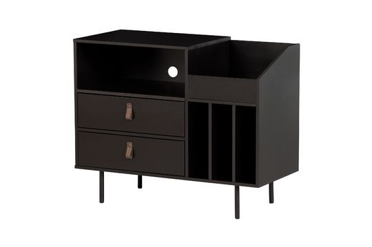 Armoire en bois noir Jackson