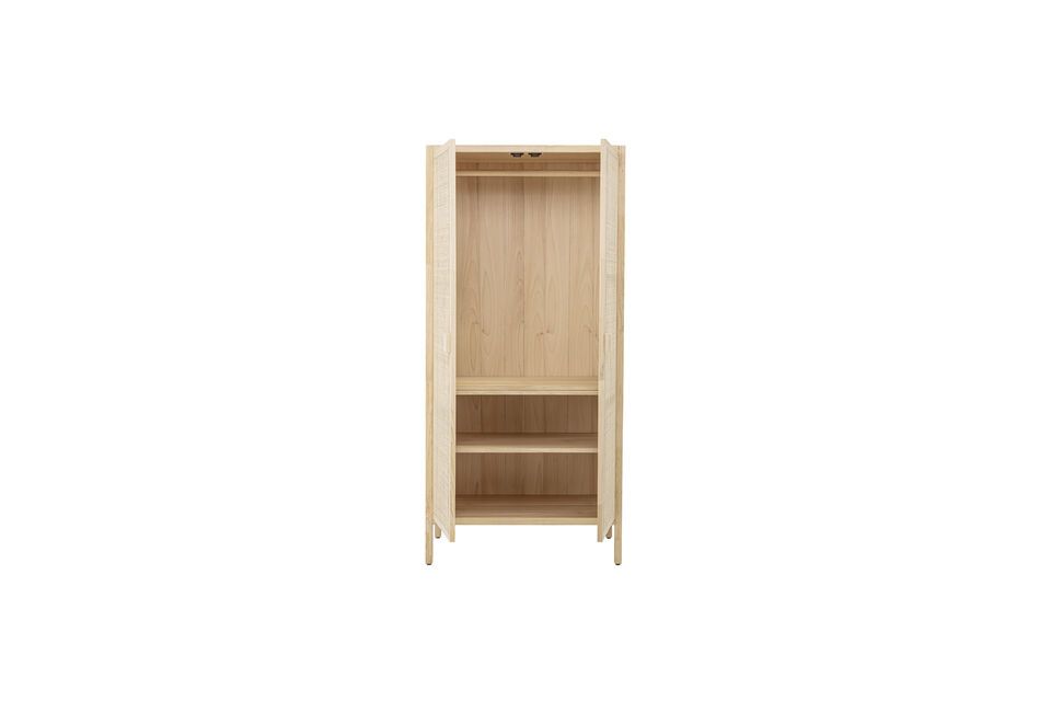 Armoire en pin naturel Mariana - 7