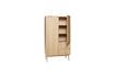 Miniature Armoire en placage de chêne clair Herringbone taille L 5