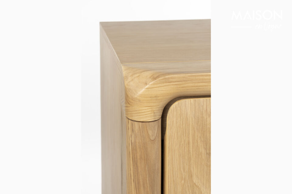Armoire en placage de frêne naturel Storm - 9