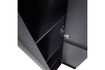 Miniature Armoire haute étroite pin noir mat Gunnar 7