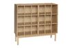 Miniature Armoire large en bois beige Shoji 6