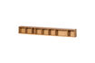 Miniature Armoire murale 130 cm MDF naturel SHOW IT 7