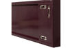 Miniature Armoire murale 130 cm MDF Rouge Bordeaux SHOW IT 10