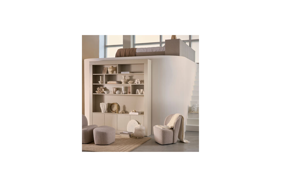 Ce meuble intemporel trouvera parfaitement sa place dans un salon