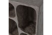 Miniature Armoire murale 70x45 cm papier mâché gris Clay 9