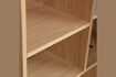 Miniature Armoire murale 77 cm Placage chêne naturel mat MODULAIR 7