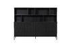 Miniature Armoire murale en bois noir New 1