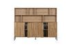 Miniature Armoire murale en chêne beige New 4