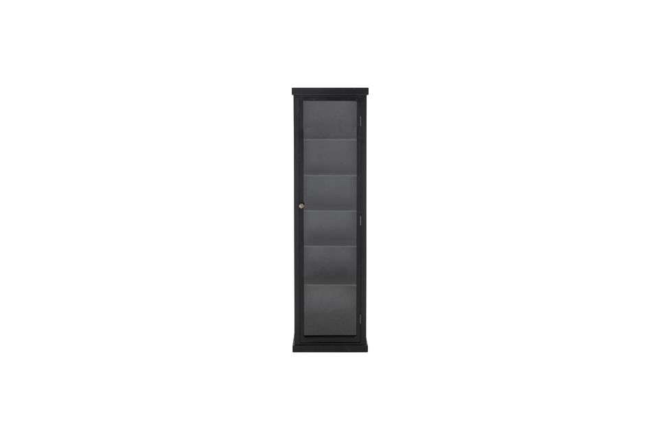 Armoire noire en sapin Emilio Bloomingville