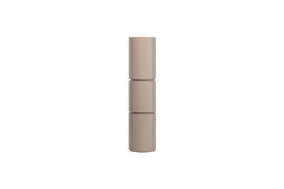 Armoire ronde 188x45 cm MDF sable brillant Sera