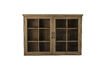 Miniature Armoire vitrée en bois de sapin naturel Ruthie 1