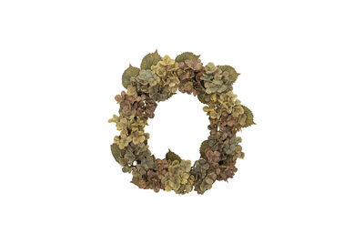 Artificial flower wreath Ø61 cm rose Hydrangea