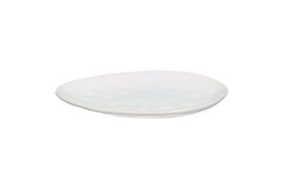 Assiette à pain en porcelaine blanche Porcelino White