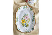 Miniature Assiette de service 31x21 cm en grès multicolore Savina 3