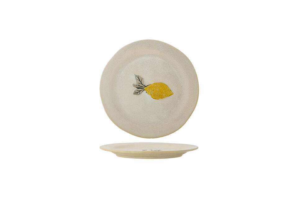 L\'assiette Hadden est un set de quatre pièces en grès