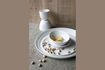 Miniature Assiette plate en porcelaine blanche Ø27 cm Porcelino 1