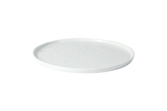 Assiette Plate Porcelino White en porcelaine 27 cm Détouré