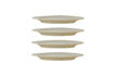 Miniature Assiettes (lot de 4) Ø21 cm en grès vert Hadden 5