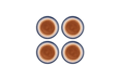 Assiettes Ø20,5 cm lot de 4 en grès multicolore Tatum