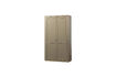 Miniaturansicht Aufbewahrungsschrank 217x120 cm Kiefer Mud GUNNAR 1