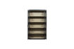 Miniaturansicht Aufbewahrungsschrank 217x120x48 cm Kiefer mattschwarz GUNNAR 5