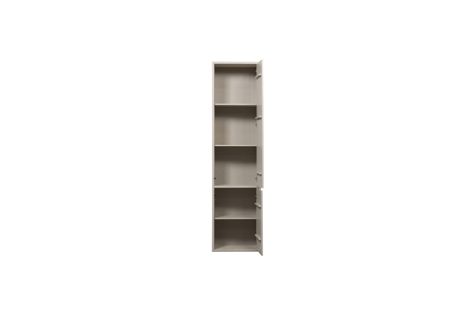 Kombinieren Sie den schmalen Schrank Meggy mit den anderen Elementen der Meggy-Serie