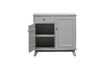 Miniaturansicht Aufbewahrungsschrank Kiefer Clay Grau LILY 7