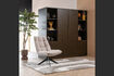 Miniaturansicht Aufbewahrungsschrank links 108 cm Kiefer mittelbraun MEGGY 3