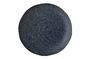 Miniature Aura plate in blue stoneware Clipped